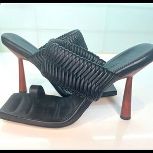 Gia Borghini woven toe sandal